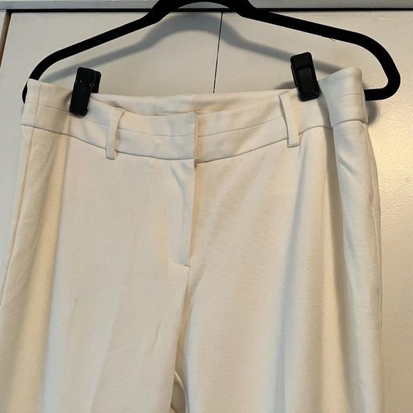 Chicos Off White Dress Pants - Size 1 (Chico's Sizing) - Picture 2 of 6
